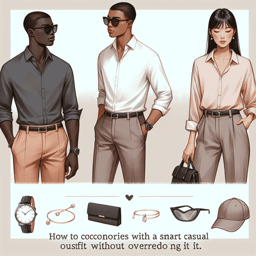 Cara Memadukan Aksesoris dengan Outfit Smart Casual agar Tidak Berlebihan