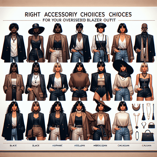 Cara Memilih Aksesoris yang Tepat untuk Outfit Oversized Blazer Anda