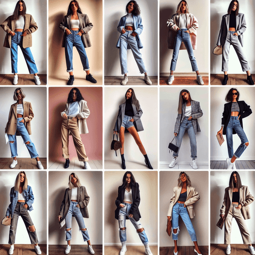 Cara Mix and Match Oversized Blazer dengan Jeans untuk Tampilan Kasual yang Stylish